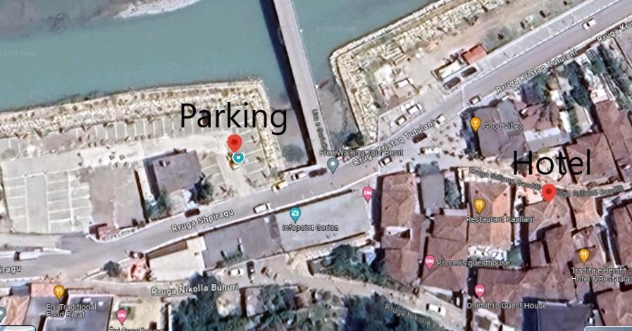 Edward Lear Hotel Berat Kültér fotó